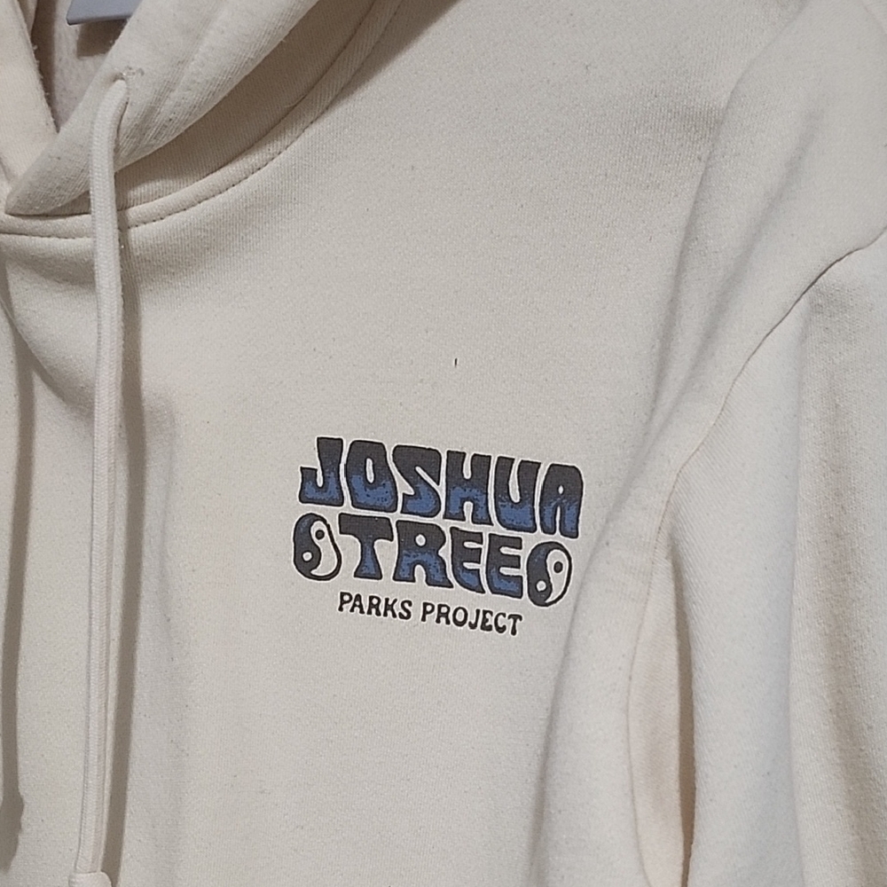 Parks Project Cream Hoodie with Joshua Tree Graphic - Picture 3 of 4
